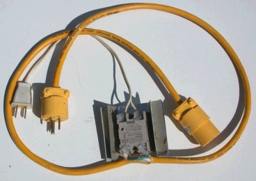 SSR cable controlled by 120 volt